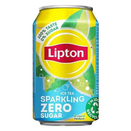 Lipton Ice Tea Sparkling Zero (24x 33cl) (3)