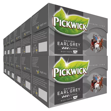 Pickwick Earl Grey Tea (12x20 stuks) - Afbeelding 2