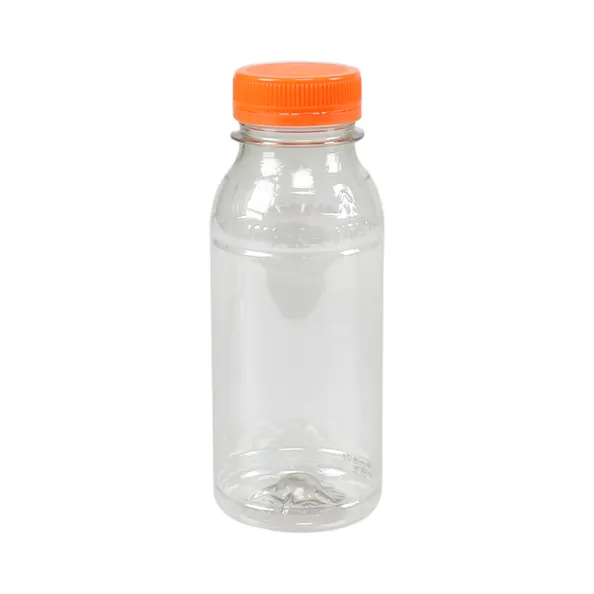 Pet Flesje 250cc + Oranje Dop (210 stuks)