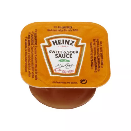 Heinz sweet & sour sauce dippots (100x 25gr)