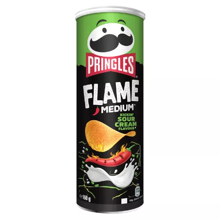 Pringles flame kicking sour cream (9x 160gr)