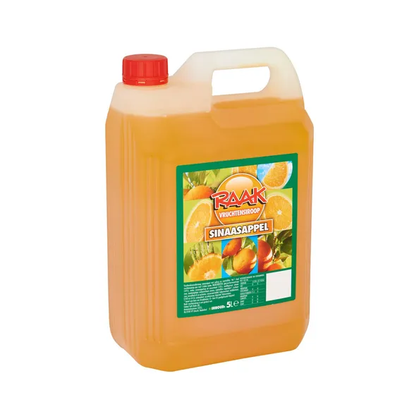 Raak vruchtensiroop sinaasappel (5 liter)