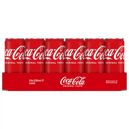 Coca-Cola Regular Blik (24x 33cl)