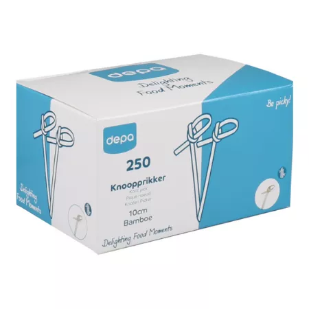 Depa knoopprikker bamboe 10 cm (250 stuks)