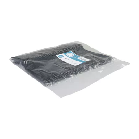Depa vork reusable zwart PS 18cm (50 stuks) (1)