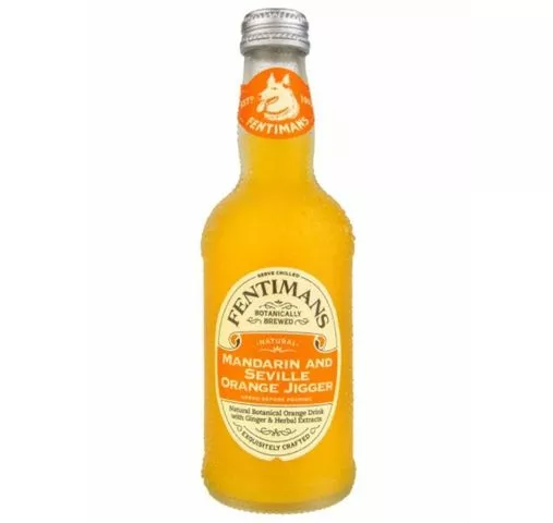 Fentimans mandarin and seville orange jigger (12x 275ml)