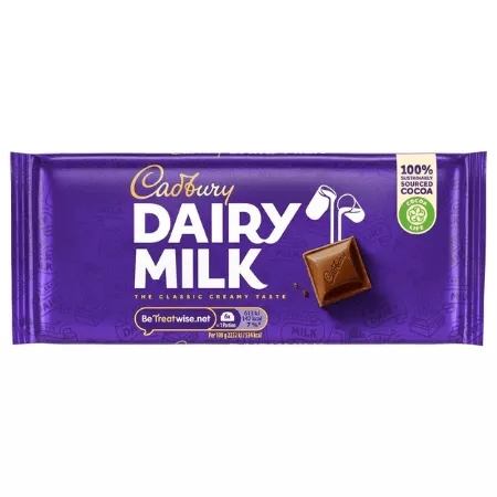 Cadbury Tablet Dairy Milk (21x 110gr)