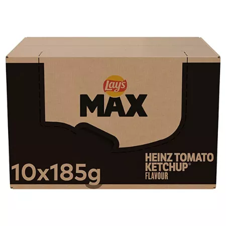 Lay's MAX Heinz Tomato Ketchup (10x 185gr) - Afbeelding 2