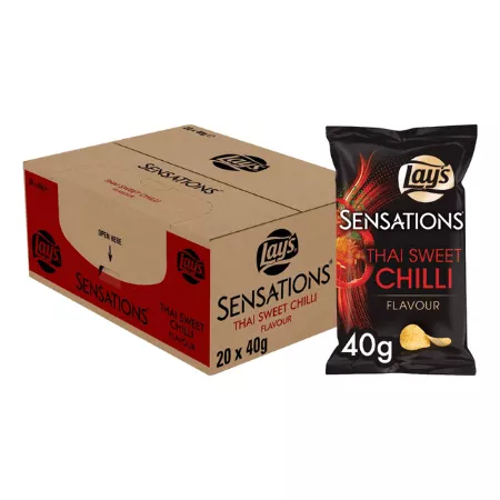 Lay's Sensations Thai Sweet Chilli (20x 40gr) - Afbeelding 2