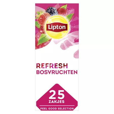 Lipton Feel Good Selection Bosvruchten (6x25 stuks)