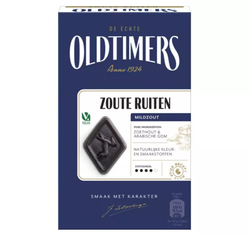 Oldtimers Hindelooper Ruitjesdrop (6x 185gr)