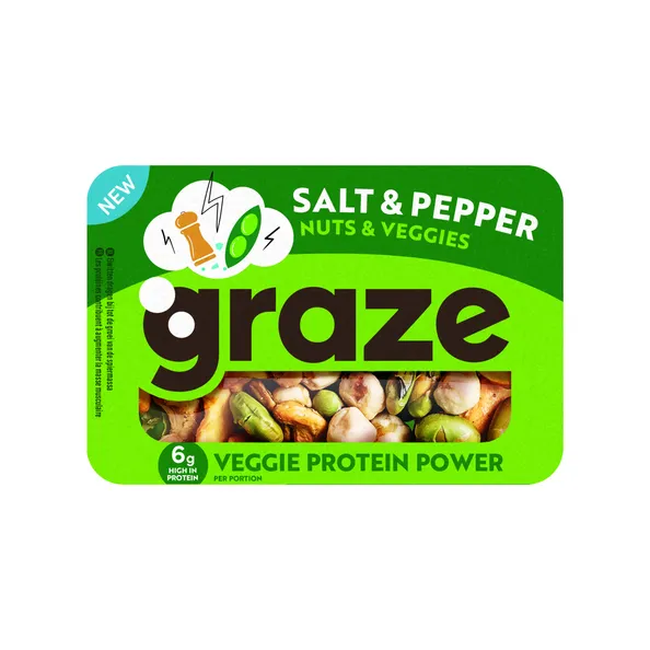 Graze salt & pepper punnet (6x 28gr)