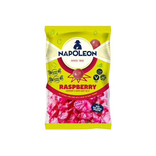 Napoleon Framboos Zakje (12x 150gr)