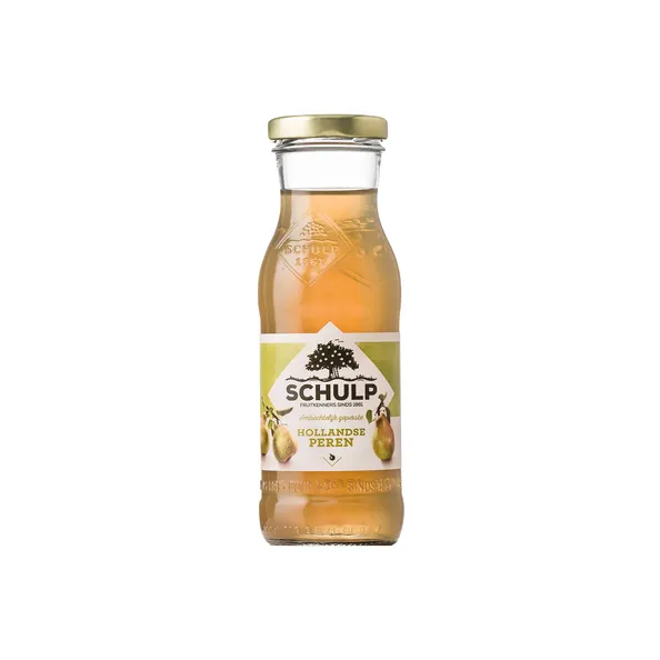 Schulp perensap flesje (15x 20cl)