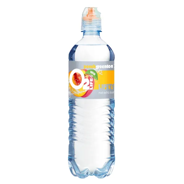 O2life peach green tea pet (6x 750ml)
