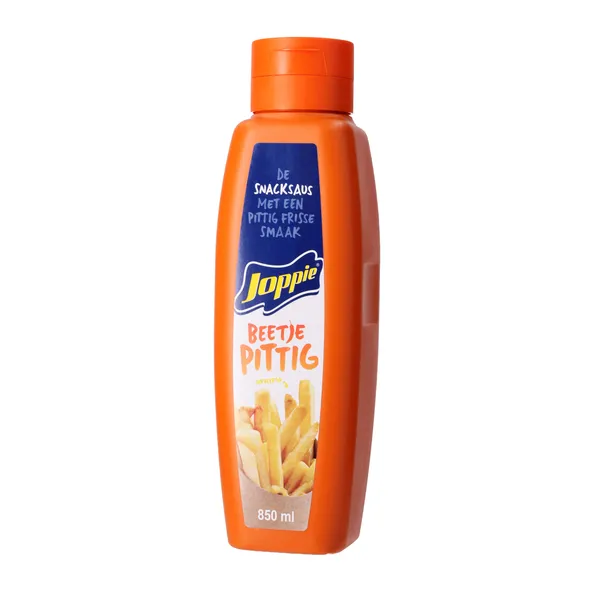 Joppiesaus Beetje Pittig Knijpfles (850ml)