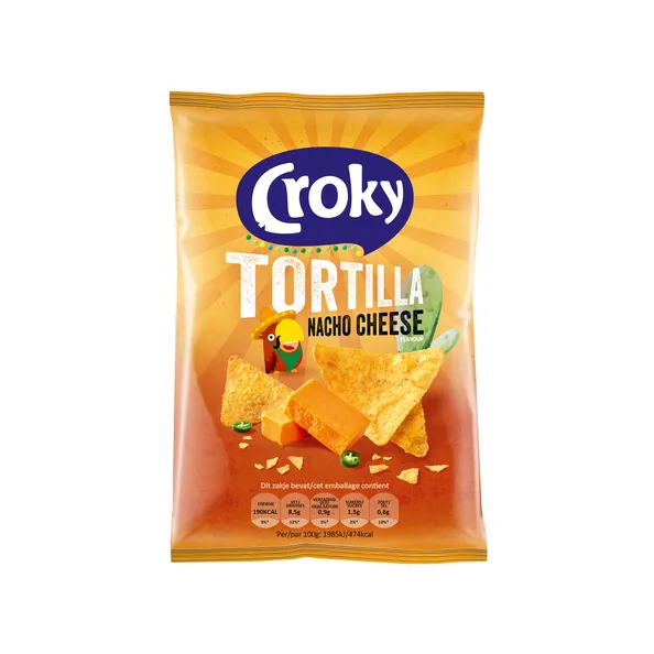 Croky Tortilla Nacho Cheese (20x 40gr)