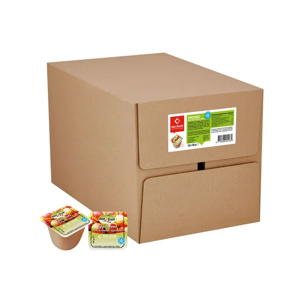 One2Fruit Appelmoescups (120x 100gr)