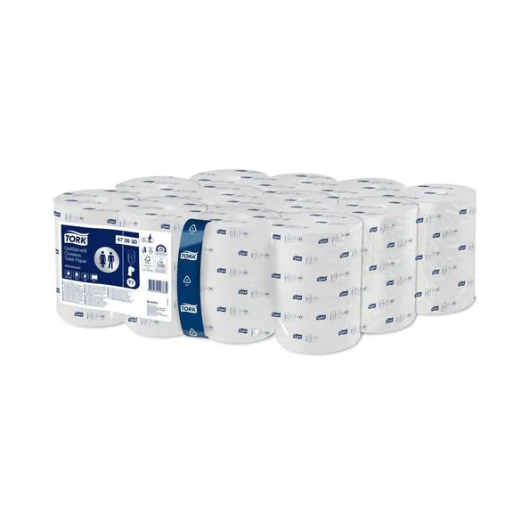 Tork Hulsloos Mid-size Toiletpapier 2-laags Wit T7 Advanced (36x 900 vel)