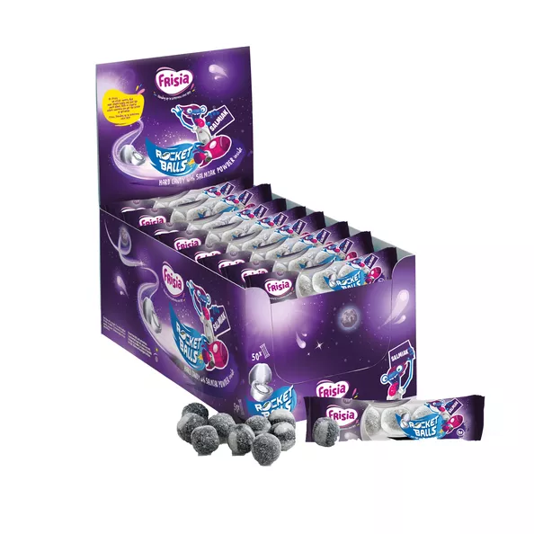 Rocket Balls Salmiak Kogels (50x 5-pack)