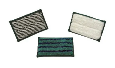 Greenspeed minipad wit/groen streep zacht (9x 16cm)
