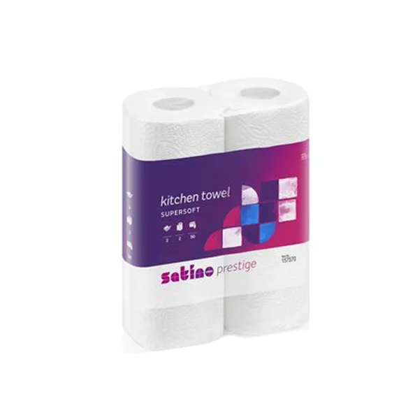 Satino premium/prestige keukenrollen 2 laags (16x 2 rollen)