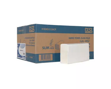 Euro handdoekje minifold 2 laags (26.3x 20.5cm)