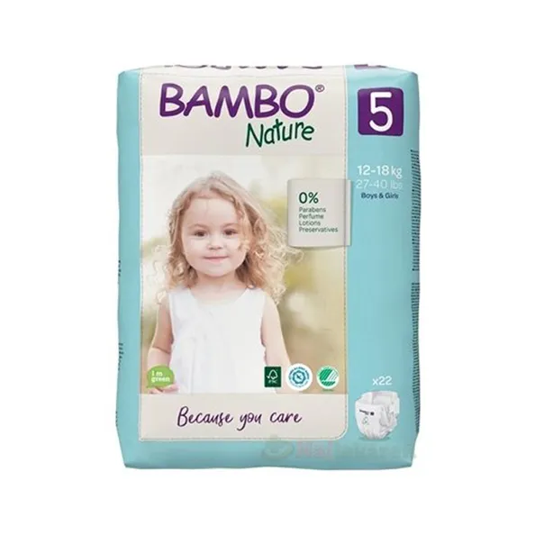 Bambo Luiers 5 Junior 12-18 kg pak (22 stuks)