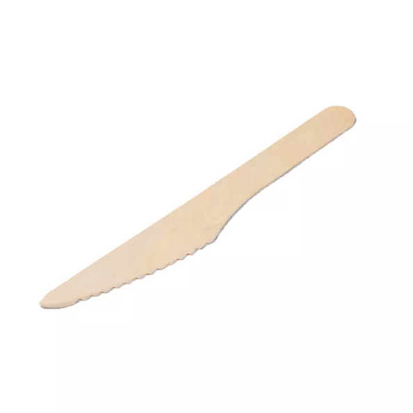 Biodore mes hout FSC 165 mm (200 stuks)