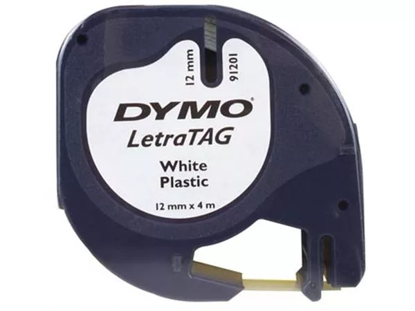 Dymo-LetraTAG-tape-12-mm-plastic-wit-c91201