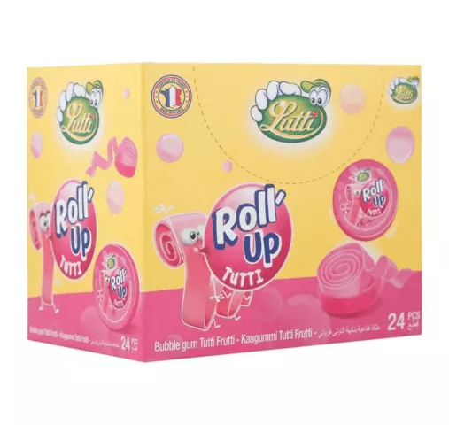 Lutti Roll Up Tutti Frutti (24 stuks) - Afbeelding 2