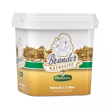 Oliehoorn Brander Mayonaise (2,5 liter)