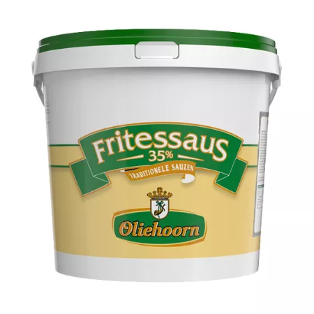 Oliehoorn fritessaus 35% (10 liter)