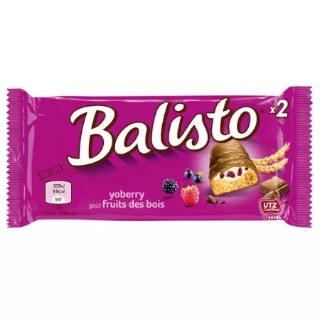 Balisto paars yoghurt fruits
