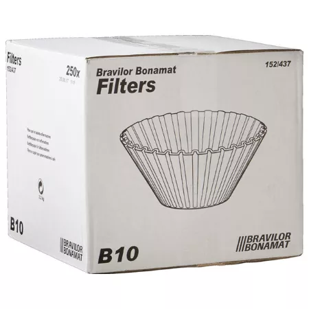 Bravilor Korffilter B10 152/437 (250 stuks) - Afbeelding 2