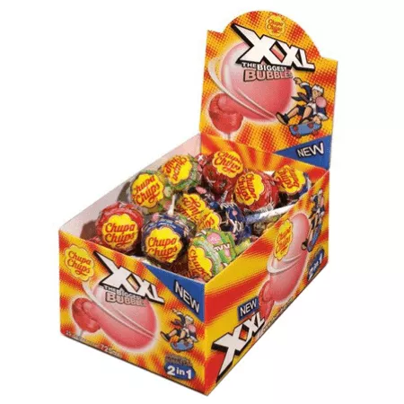 Chupa Chups XXL Lollie Met Bubblegum (25 stuks)
