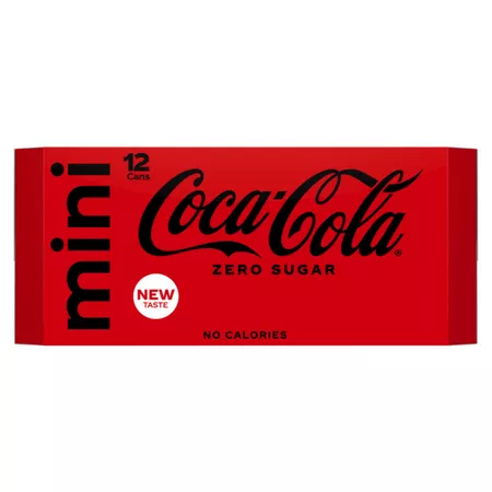 Coca-Cola zero blik klein (24x 15cl) (2)