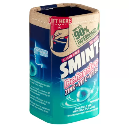 Smint Defensive Peppermint 75 stuks (4x 150gr) - Afbeelding 2