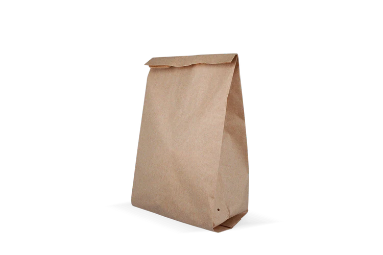 Snackzak geperforeerd kraft nr.28 BIO (2 pond)(1000 stuks) - Afbeelding 5