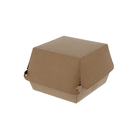 Hamburgerbak Middel-Hoog FSC Kraft BIO (600 stuks)