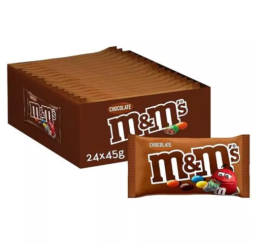 M&M’s Choco Single (24x 45gr) (1)