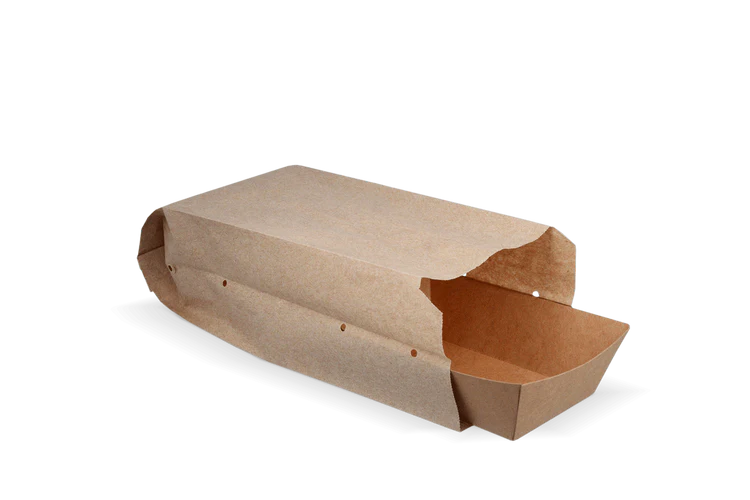Snackzak geperforeerd kraft nr.25 BIO (0.5 pond)(1600 stuks) - Afbeelding 2
