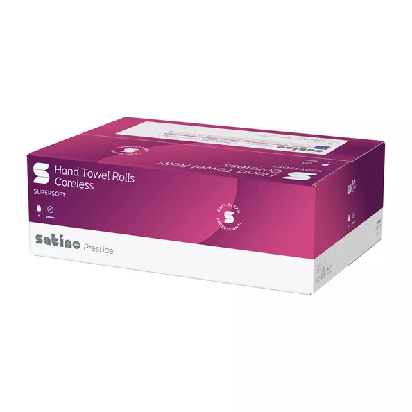 Satino Prestige Midi Poetsrol Coreless (6x 300 meter)