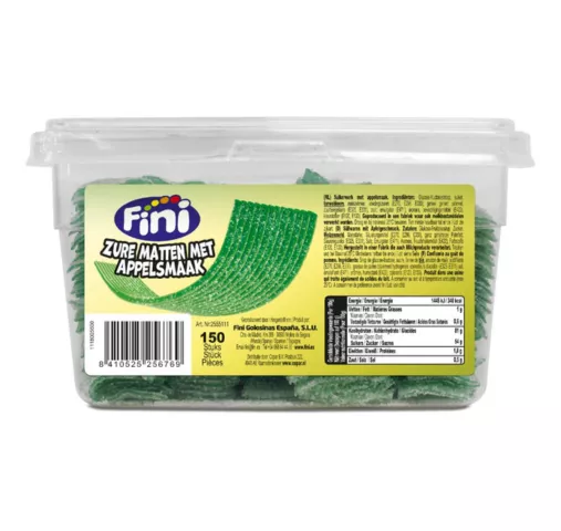 Fini zure appelmatten (150 stuks) (1)
