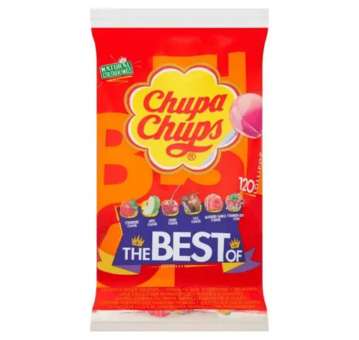 Chupa Chups lollie the best of (120 stuks)