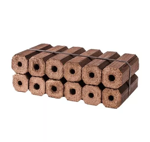 Golden Flame pini kay houtbriketten 10 kg (12 stuks) - Afbeelding 2