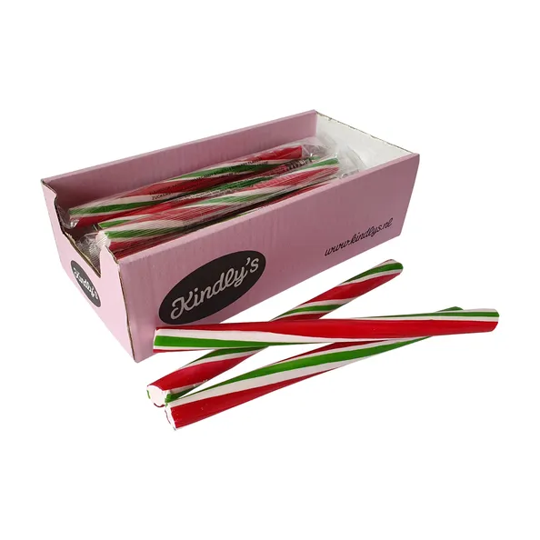 Kindly's zuurstok aardbei 60 gr 23 cm (24 stuks)