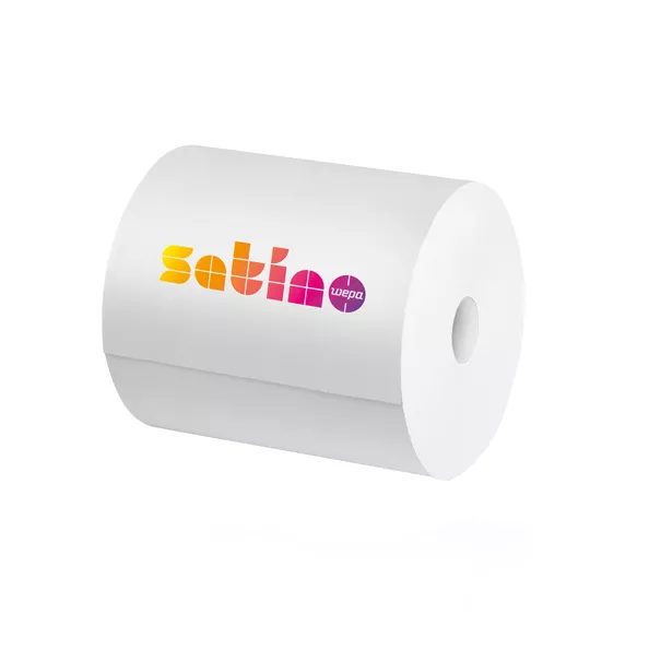 Satino comfort industrierol wit 2 laags (2 rollen à 525 meter)
