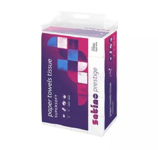 Satino Prestige 2-laags Handdoekje 24 x 21 cm (4020 stuks)