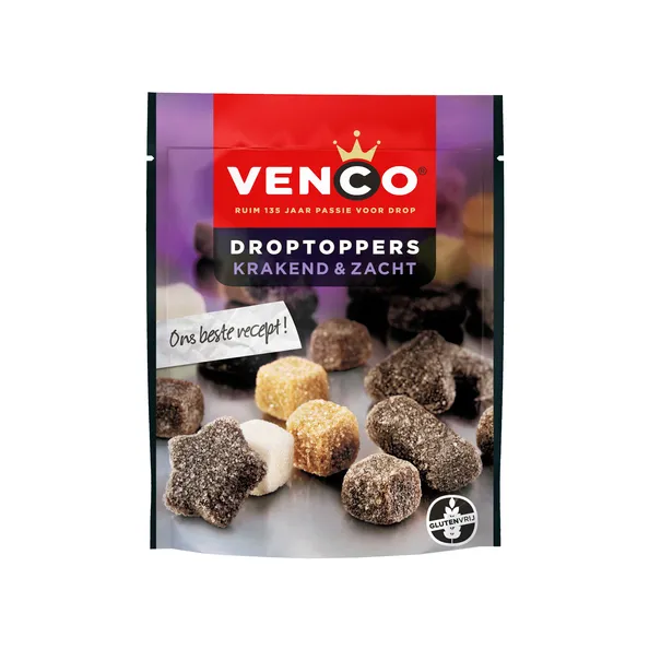 Venco Droptoppers Krakend Zacht (10x 205 gram)
